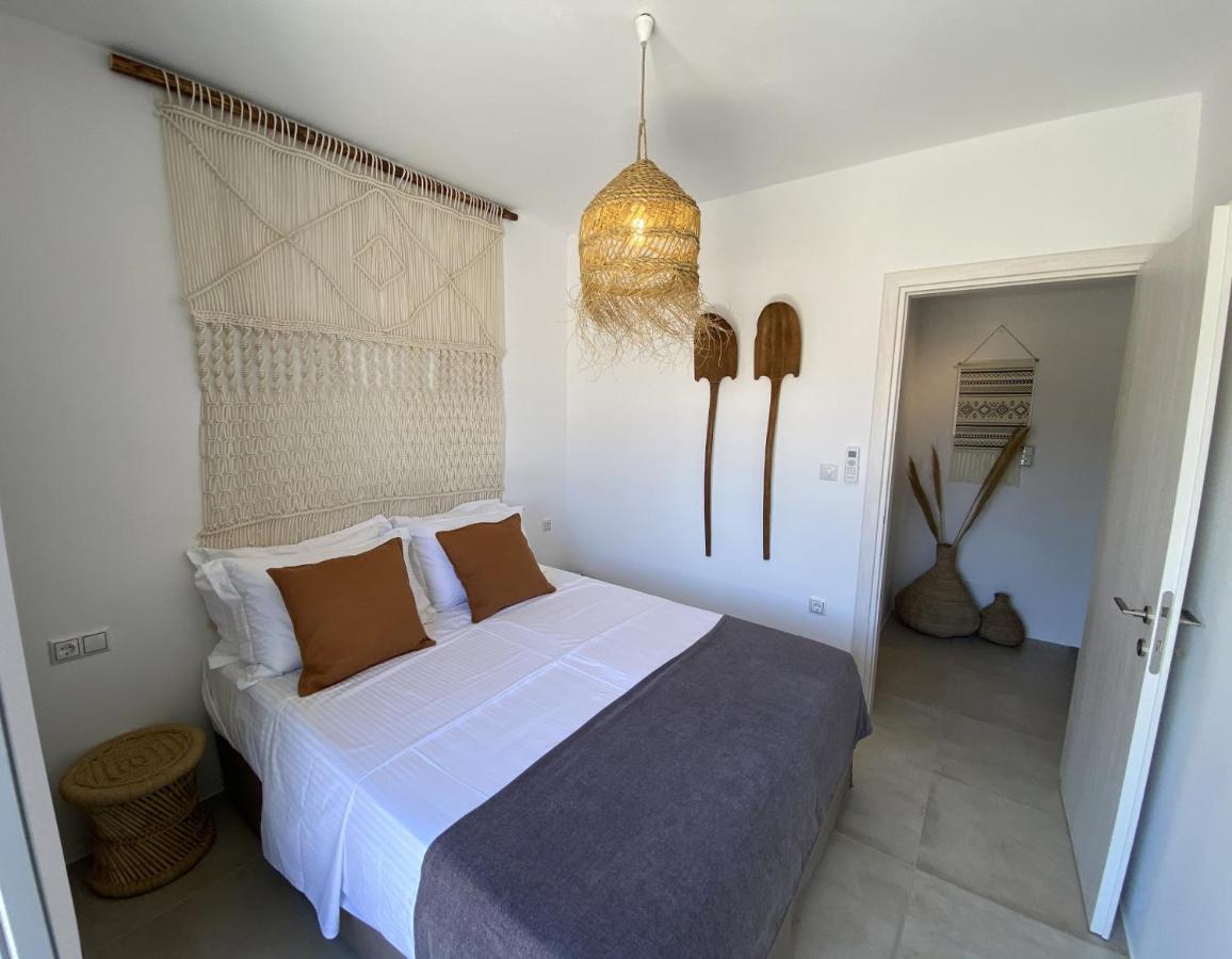 Villa Ypsilon Naxos - Luxury Holiday House With Amazing Sea View & Private Pool Agia Anna  Exteriör bild